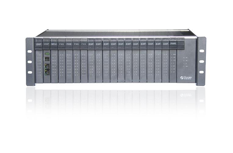 申瓯SOC8000(3U) IP电话交换机 融合通信时代的智能交换设备